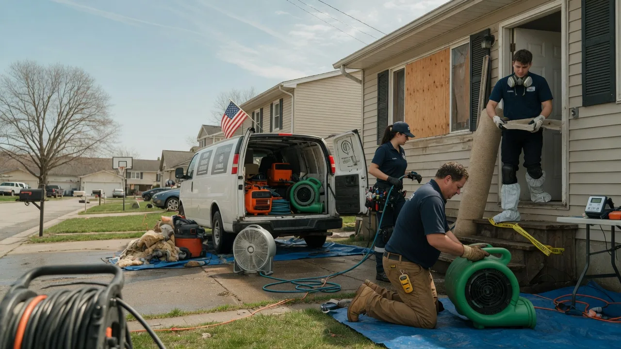 Water Damage Restoration in Bloomer, WI near me